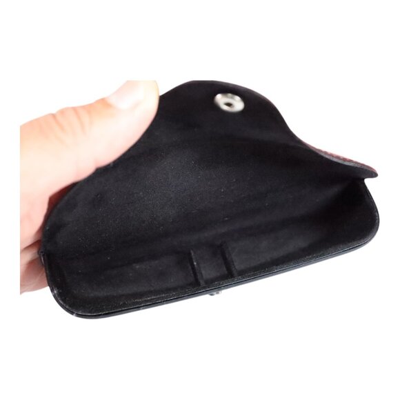 Ray Ban Leather Pouch Universal Large Sunglasses Case Black Soft Shell - Picture 3 of 3